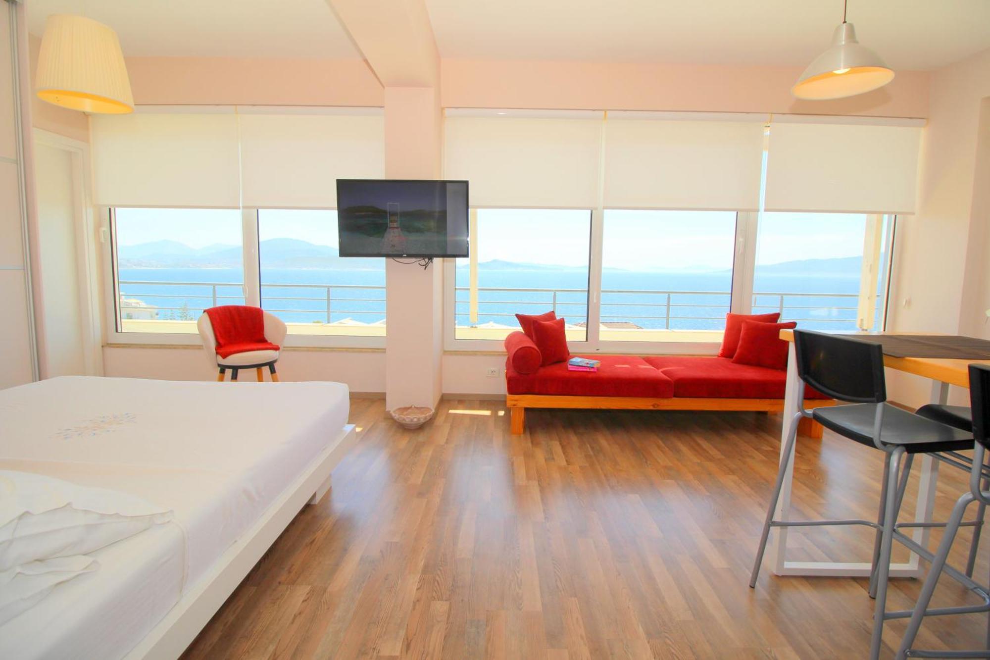 Blue Residence Sarandë エクステリア 写真