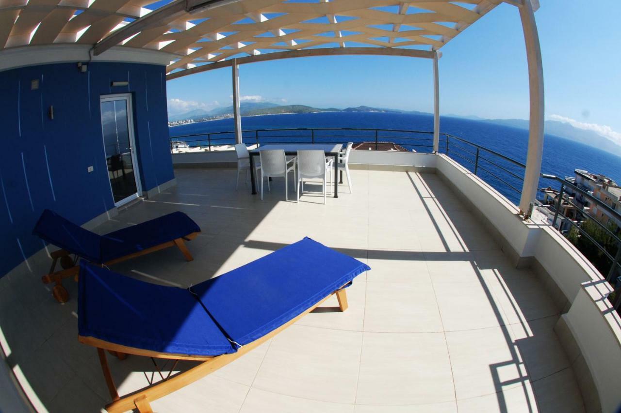 Blue Residence Sarandë エクステリア 写真